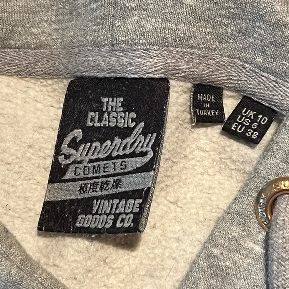 Superdry fitted hoodie from UK size 6US fits like 2-4. - Picture 5 of 6